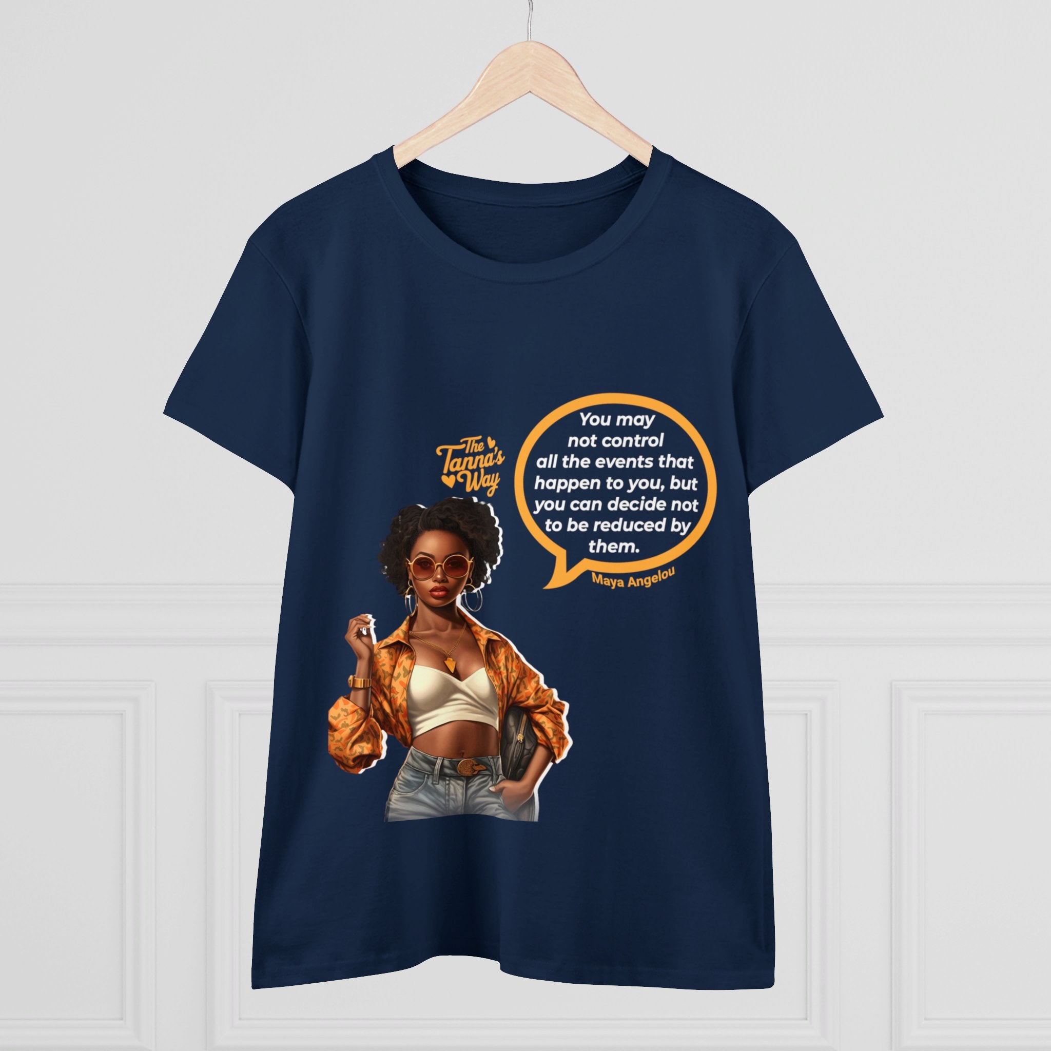 Maya Angelou | Women's Midweight Cotton Tee